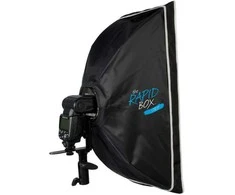 Apšvietimo įranga - Westcott Rapid Box Portable Portrait Speedlite Kit, 2 difuzoriai, softbox, octabox