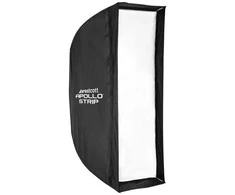 Apšvietimo įranga - Westcott Softbox Apollo Strip su tinkleliu