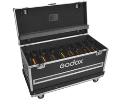 Apšvietimo įrangos dėklas - Godox P600Bi kietas dėklas 8 skydeliams