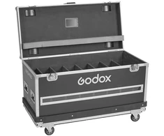 Apšvietimo įrangos dėklas - Godox P600Bi kietas dėklas 8 skydeliams
