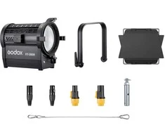 Apšvietimo įrenginys - Godox F7 300R 300W LED Fresnel Light 1800K-10000K Full Color