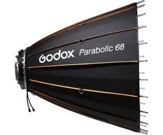 Apšvietimo modifikatorius - Godox Parabolic Reflector P68 Zoom Box Kit