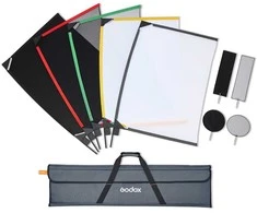 Apšvietimo modifikatorius - Godox Scrim Flag Kit 60x90cm Nešiojamas dėklas
