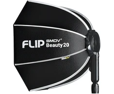 Apšvietimo Modifikatorius - SMDV Flip Beauty Dish 20, Minkštas Vienodas Apšvietimas