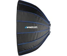 Apšvietimo modifikatorius - Westcott Beauty Dish Switch Collapsible Softbox Sidabrinis
