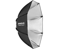 Apšvietimo Modifikatorius - Westcott Softbox ClickBox Octa-42, 42 colių, Bowens-Mount, Sidabrinė