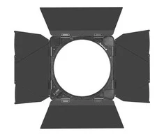 Apšvietimo priedas - Godox Fresnel Barndoor 10 Inch Lens 8 Leaf Juodas