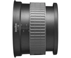 Apšvietimo priedas - Godox Fresnel objektyvas (Bowen's mount, 10 colių, 10º-35º spindulio kampas)