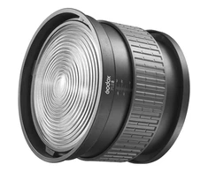 Apšvietimo priedas - Godox Fresnel objektyvas (Bowen's mount, 8 colių, 10º-40º spindulio kampas)