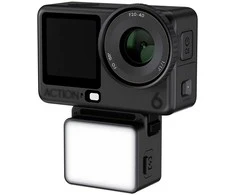 Apšvietimo priedas - JJC LED NANO Mini šviesa DJI Osmo Action 6/Nano, 3 ryškumo lygiai, IPX5