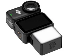 Apšvietimo priedas - JJC LED NANO Mini šviesa DJI Osmo Action 6/Nano, 3 ryškumo lygiai, IPX5