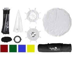 Apšvietimo priedas - Phottix G-Capsule Softbox 65cm su difuzoriais