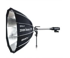 Apšvietimo priedas - SMDV Zoom Bounce 100 reflektorius Briht 360, reguliuojamas šviesa
