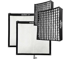 Apšvietimo rinkinys - Godox Flex Video Duo Kit (lankstūs LED šviestuvai, 3300K-5600K)