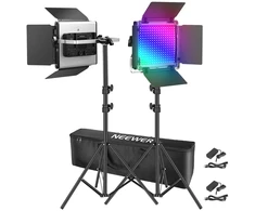 LED šviestuvas „Neewer 2×660 PRO II RGB 2×200CM“