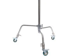 Apšvietimo stovas - Caruba C stovas su boom ranka ir ratais LS 9W 330cm 10kg