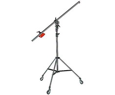 Apšvietimo stovas - Manfrotto LIGHT BOOM 35 su stovu ir ratais