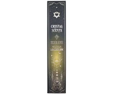 Aromaterapijos Smilkalai - Crystal Scents Vanilės Aromatas Su Tigro Akmens Kristalais 10 Lazdelių