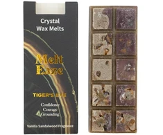 Aromaterapinė Vaško Tirpimo Priemonė - Ancient Wisdom Melt Eaze Vanilės Sandalmedis 50g Su Tigro Akimi
