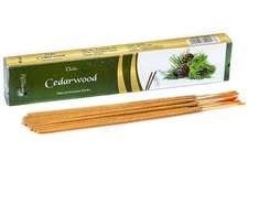 Aromatika Kvepalų Lazdelė - Vedic Cedarwood 15g Rankų Darbo Indija 20+ min Degimo Laikas