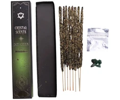Aromatiniai Smilkalai - Crystal Scents Jadų Crystal Infused Sticks 10 Vnt 20 Cm
