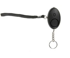Asmeninė signalizacija GUARD SCORPION sirena 120 dB LED žibintuvėlis Juodas (YC-003-BL)