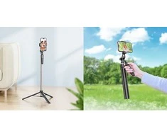 Asmenukių lazda HOCO K19 (Selfie Stick) / trikojis, 157cm, BT