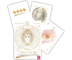 Astrologijos Kortų Rinkinys - Maya Astro Orakulo Kortos AGM 44 Kortos 15x10.5x4.5 cm