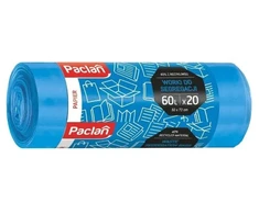 Atliekų Maišas - Paclan 60L Popieriniai Atliekų Maišai, 20 Vnt., Mėlyna