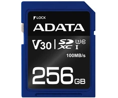 Atminties kortelė - ADATA ASDX256GUI3V30S-R 256 GB SDXC 100 MB/s