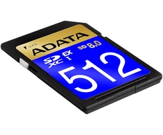 Atminties kortelė - ADATA Premier Extreme SD8.0 SDXC 512 GB 1600 MB/s