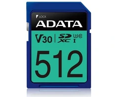 Atminties Kortelė - ADATA Premier Pro 512 GB SDXC UHS-I 80 MB/s