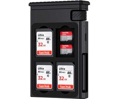 Atminties kortelė Atminties kortelių skaitytuvas - JJC MFCC 1 kortelių stotis SD/Micro SD 300 MB/s juoda