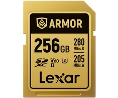 Atminties kortelė - Lexar Armor Gold 256 GB UHS-II U3 SDXC Atminties kortelė