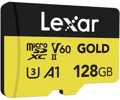 Atminties kortelė Lexar GOLD Micro SDXC 128GB