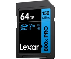 Atminties kortelė - Lexar Professional 800x Pro 64 GB SDXC atminties kortelė