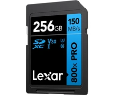Atminties kortelė - Lexar Professional 800x Pro 256 GB SDXC kortelė