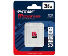 Atminties Kortelė - Patriot EP Micro SDXC Express 256GB 800/600 MB/s U3