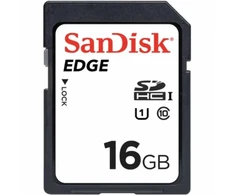 Atminties kortelė - SanDisk Edge SDHC 16GB Class 10