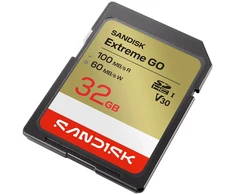Atminties Kortelė - SanDisk Extreme GO 32 GB UHS-I 100 MB/s Skaitymas 60 MB/s Rašymas