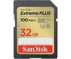 Atminties kortelė - SanDisk Extreme Plus SDHC 32 GB