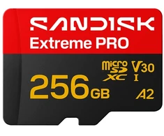 Atminties Kortelė - SanDisk Extreme PRO Micro SD UHS-I 256 GB 250 MB/s, Atspari vandeniui