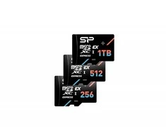 Silicon Power HYPERA atminties kortelė 256 GB Micro SDXC 3D TLC NAND 10 klasė (SP256GBSTEI31V10)