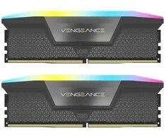 Stacionarių kompiuterių atmintis VENGEANCE RGB 32GB (2x16GB) DDR5 DRAM 6000MT/s CL30 AMD EXPO &amp; Intel XMP