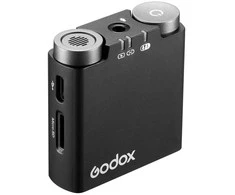 Audio įranga - Godox Virso M2 belaidžio mikrofono sistema, 2 siųstuvai, 650 pėdų nuotolis