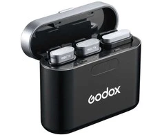Audio Įranga - Godox WEC 2X Wireless Microphone System, Dual Transmitters, 200m Range