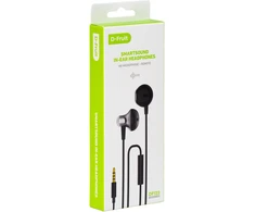 Ausinės - D-Fruit SmartSound DF122 3,5 mm Juodos