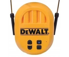 Dewalt DPG17-BX Protective headphones with Bluetooth Juodas, Geltona