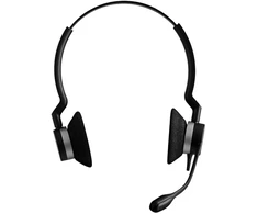 Ausinės - Jabra BIZ 2300 Duo, NC, Juoda, Laidinės Binauralinės, Triukšmo Slopinimo Mikrofonas, Juoda