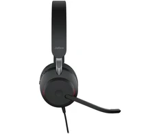 Ausinės - Jabra Evolve2 40 SE UC Stereo, Triukšmo Izoliacija, 3 Mikrofonai
